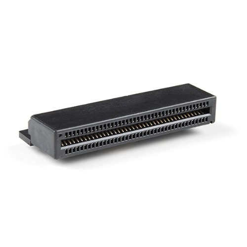 micro:bit 엣지 커넥터 -PTH, 오른각 80핀 (micro:bit Edge Connector - PTH, Right Angle (80-pin))