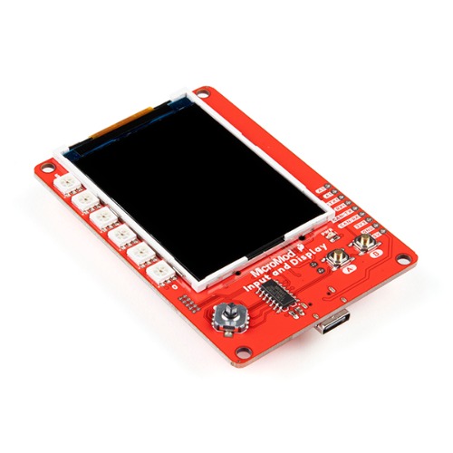 스파크펀 MicroMod 입력 및 디스플레이 캐리어 보드 (SparkFun MicroMod Input and Display Carrier Board)