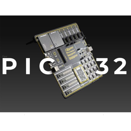 PIC32 v8 퓨전 개발 보드 -PIC32MX795F512L MCU카드 (Fusion for PIC32 v8 + MCU CARD for PIC32 PIC32MX795F512L)