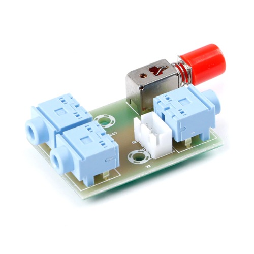 오디오 신호 스위치 모듈 -3.5mm 오디오 플러그 (Audio Signal Switch Module -3.5mm Audio Plug)