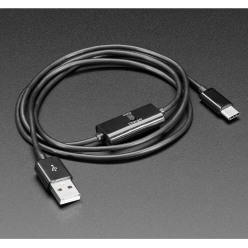 USB Type C 케이블 -데이터/충전 변환 스위치, 1미터 (USB Type C Cable with Data/Charge Switch - 1 meter long)