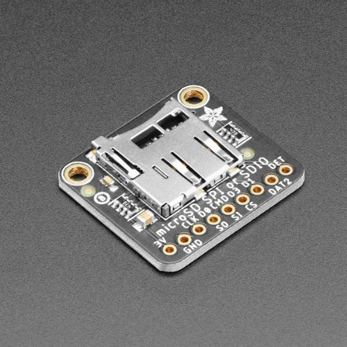 MicroSD 카드 SPI/SDIO 모듈 -3V (Adafruit Micro SD SPI or SDIO Card Breakout Board - 3V ONLY)