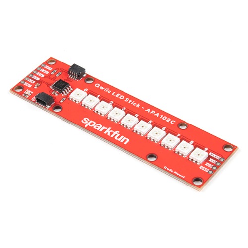 Qwiic I2C 네오픽셀 LED 스틱 -APA102C (SparkFun Qwiic LED Stick - APA102C)