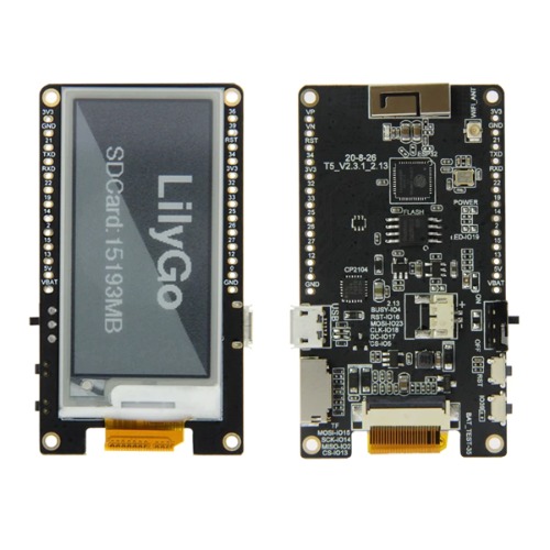 2.13 인치 전자 종이 T5-2.13 디스플레이 보드 (LILYGO T5-2.13 inch E-paper -ESP32 4MB FLASH)