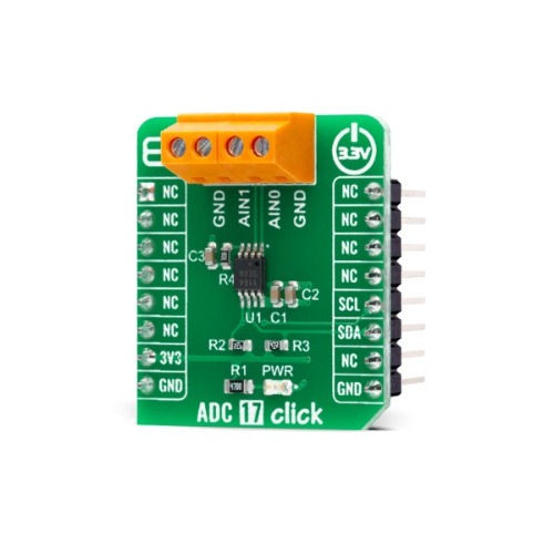 12비트 ADC 모듈 -MAX11645 (ADC 17 CLICK)