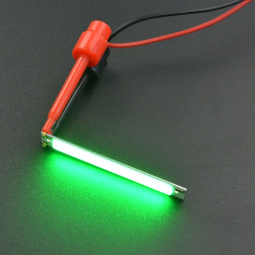 5V 3W LED 스틱 -초록 (5V COB LED Strip Light - Green)