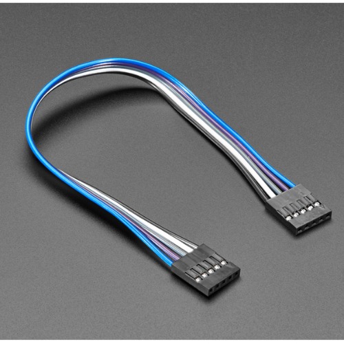 2.54mm 피치 5핀 점퍼 케이블 -20cm (2.54mm 0.1 inch Pitch 5-pin Jumper Cable - 20cm long)