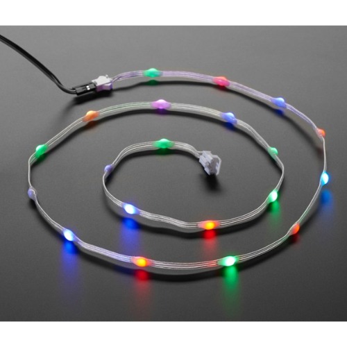 네오픽셀 LED 슬림 도트 스트링 -20 LED / 1M (Adafruit NeoPixel Slim LED Dot Strand - 20 LEDs at 2 inch Pitch - 1 meter)