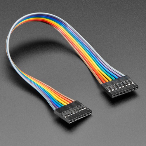 2.54mm 피치 8핀 점퍼 케이블 -20cm (2.54mm 0.1 inch Pitch 8-pin Jumper Cable - 20cm long)