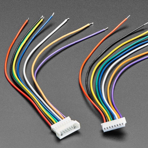 1.25mm 피치 8핀 케이블 -20cm 1:1 케이블 (1.25mm Pitch 8-pin Cable Matching Pair - 10 cm long - Molex PicoBlade Compatible)