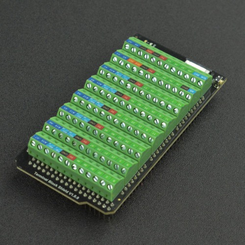터미널블럭 쉴드 -아두이노 메가용 (Terminal Block Shield for Arduino Mega)