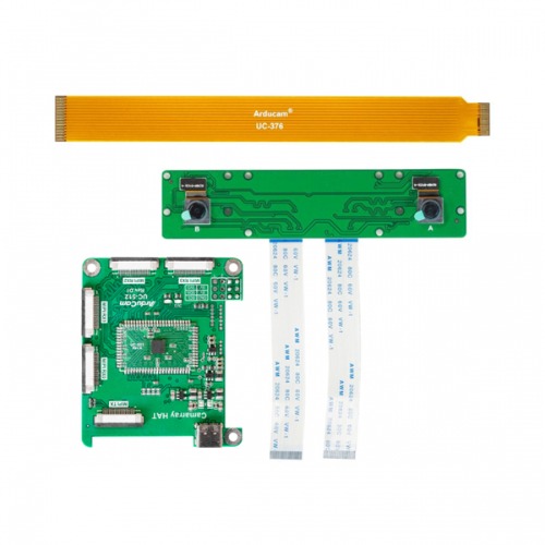 아두캠 8MP 동기식 스테레오 카메라 번들 키트 -젯슨나노용 (Arducam 8MP Synchronized Stereo Camera Bundle Kit for Jetson Nano)