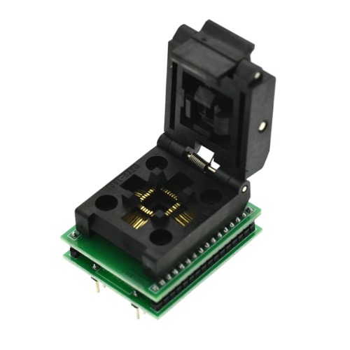 QFP32 - DIP32 테스트 번인 소켓 -0.8mm 피치 (QFP32 TO DIP32 Test Burn-in Socket -0.8mm Pitch)
