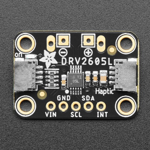 DRV2605L 햅틱 모터 컨트롤러 -I2C (Adafruit DRV2605L Haptic Motor Controller - STEMMA QT / Qwiic)