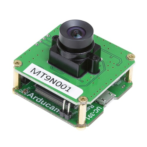 Arducam 9MP MT9N001 컬러 카메라 키트 -USB 쉴드 (Arducam 9MP USB Camera Kit - CMOS MT9N001 1/2.3-Inch Color Camera, USB2 Camera Shield)