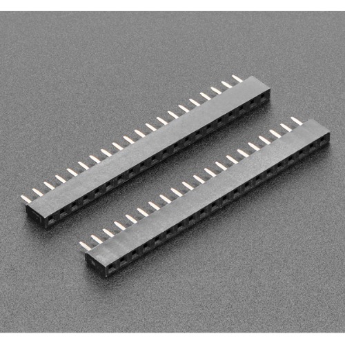 라즈베리 파이 피코용 짧은 소켓 헤더 -2x20핀 암 헤더 (Short Socket Headers for Raspberry Pi Pico - 2 x 20 pin Female)