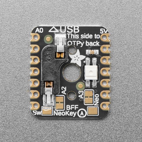 QT Py 보드용 네오키 보드 -MX 호환스위치 (Adafruit NeoKey BFF for Mechanical Key Add-On for QT Py and Xiao - For MX Compatible Switches)