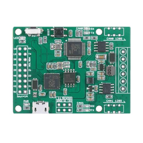CANBed DUAL 아두이노 CAN 보드 -RP2040, CAN2.0, CAN FD (CANBed DUAL - RP2040 based Arduino CAN Bus -CAN2.0 &amp; CAN FD)