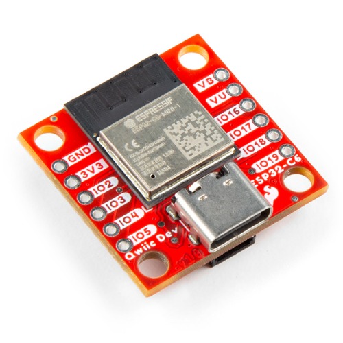 ESP32-C6 소형 포켓 보드 -USB C (SparkFun Qwiic Pocket Development Board - ESP32-C6)