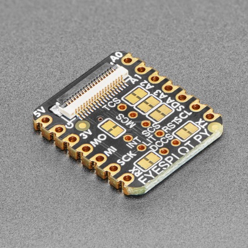 EYESPI 0.5mm FPC 커넥터 보드 -QT Py보드용 (Adafruit EYESPI BFF for QT Py or Xiao - 18 Pin FPC Connector)