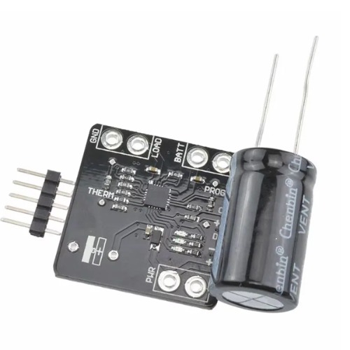 MCP73871 리포 배터리 태양광 충전 전원 관리 모듈(MCP73871 Lipo Battery Management Charging Module)