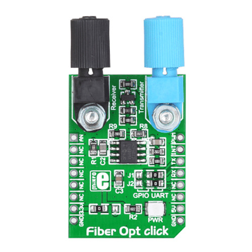 광섬유 통신 Fiber Opt click 3.3V 모듈