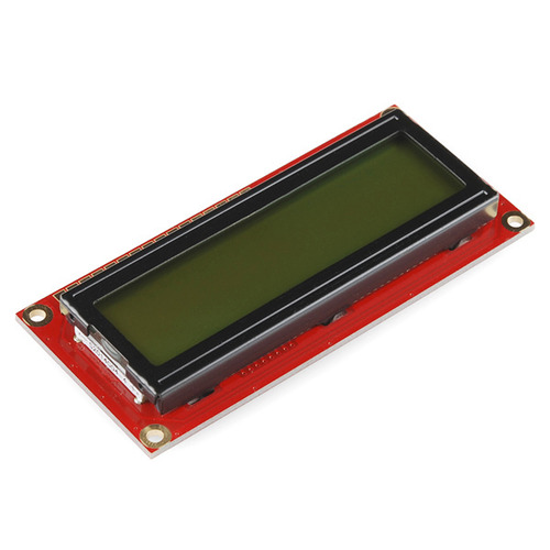 16x2 기본형 문자 LCD -초록바탕 검은글씨 5V (Sparkfun Basic 16x2 Character LCD - Black on Green 5V)