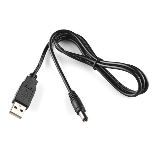 USB 전원잭 어댑터 -USB to 5.5mm 잭 (Barrel Jack Adapter - USB to 5.5mm)