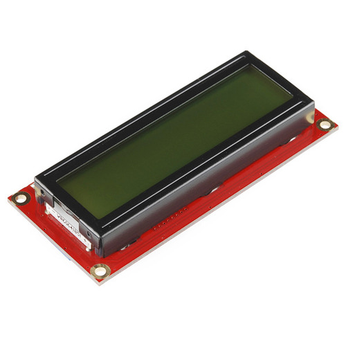 시리얼 지원 16x2 LCD -초록바탕 검정글씨 3.3V (Sparkfun Serial Enabled 16x2 LCD - Black on Green 3.3V)