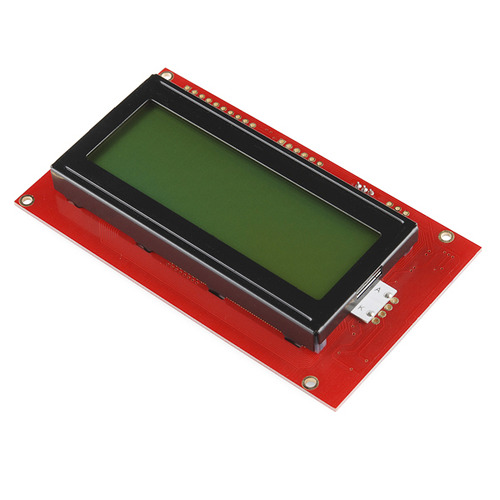 시리얼 지원 20x4 LCD - 초록바탕 검정글씨 5V (Sparkfun Serial Enabled 20x4 LCD - Black on Green 5V)