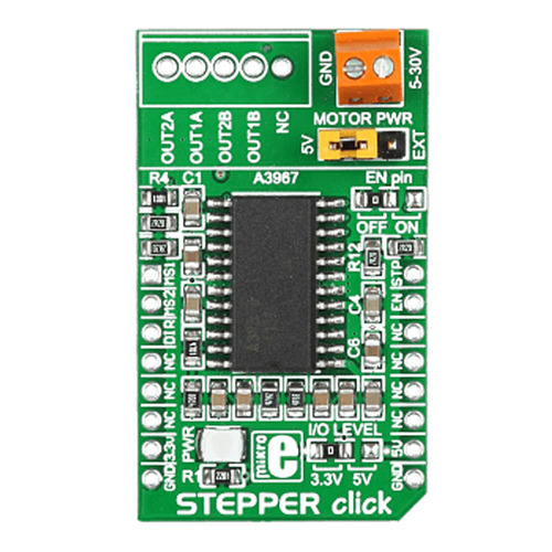 스텝퍼 모듈 -스텝모터 드라이버(STEPPER click)