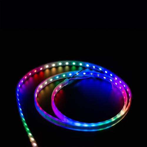 RGB LED 스트립 60 LED -1m, 방수(Digital RGB LED Weatherproof Strip 60 LED - (1m))