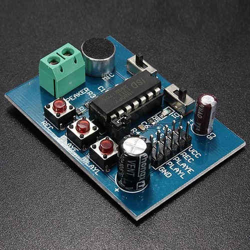 보이스 레코더 모듈 -ISD1820 (Voice Recorder Module -ISD1820)