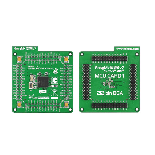 EasyMx Pro v7 MCU카드 -TM4C129XNCZAD(EasyMx PRO v7 for Tiva C Series MCU card with TM4C129XNCZAD)