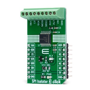 6채널 SPI 인터페이스 절연 모듈 -MAX14483 (SPI ISOLATOR 3 CLICK)