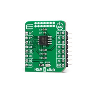 NV FRAM CY15B102Q 모듈 -2Mbit (FRAM 6 CLICK)