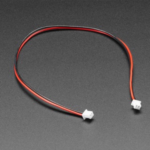 1.25mm 피치 2핀 JST 케이블 -20cm (1.25mm Pitch 2-pin Cable 20cm long 1:1 Cable - Molex PicoBlade Compatible)