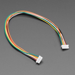1.25mm 피치 6핀 케이블 -20cm 1:1 케이블 (1.25mm Pitch 6-pin Cable 20cm long 1:1 Cable - Molex PicoBlade Compatible)