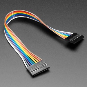 2.54mm 피치 9핀 점퍼 케이블 -20cm (2.54mm 0.1 inch Pitch 9-pin Jumper Cable - 20cm long)