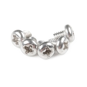 MicroMod용 나사 5개 -M2.5x3mm (MicroMod Machine Screw - M2.5x3mm, Phillips Head (5 Pack))