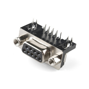 9핀 Female 시리얼 커넥터 -PCB 장착용 (9 Pin Female Serial Connector - PCB Mount)