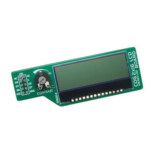 COG 2x16 LCD 보드(Mikroelektronika)