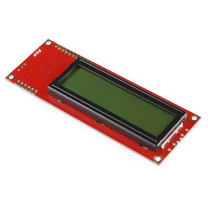 시리얼 지원 16x2 LCD - 초록바탕 검정글씨 5V (Sparkfun Serial Enabled 16x2 LCD - Black on Green 5V)