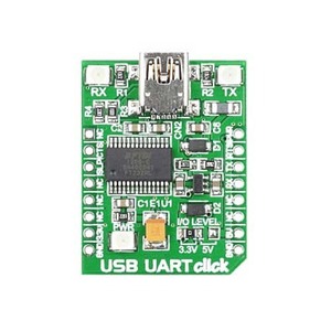 USB UART Click 모듈 (마이크로일렉트로니카)