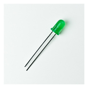초록 LED -지름 5mm (Green 5mm Diffused Round LED)