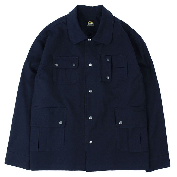 4POCKET FISHERMAN STITCH JACKET [Indigo]