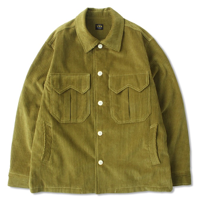 CORDUROY WESTERN JACKET [Olive]