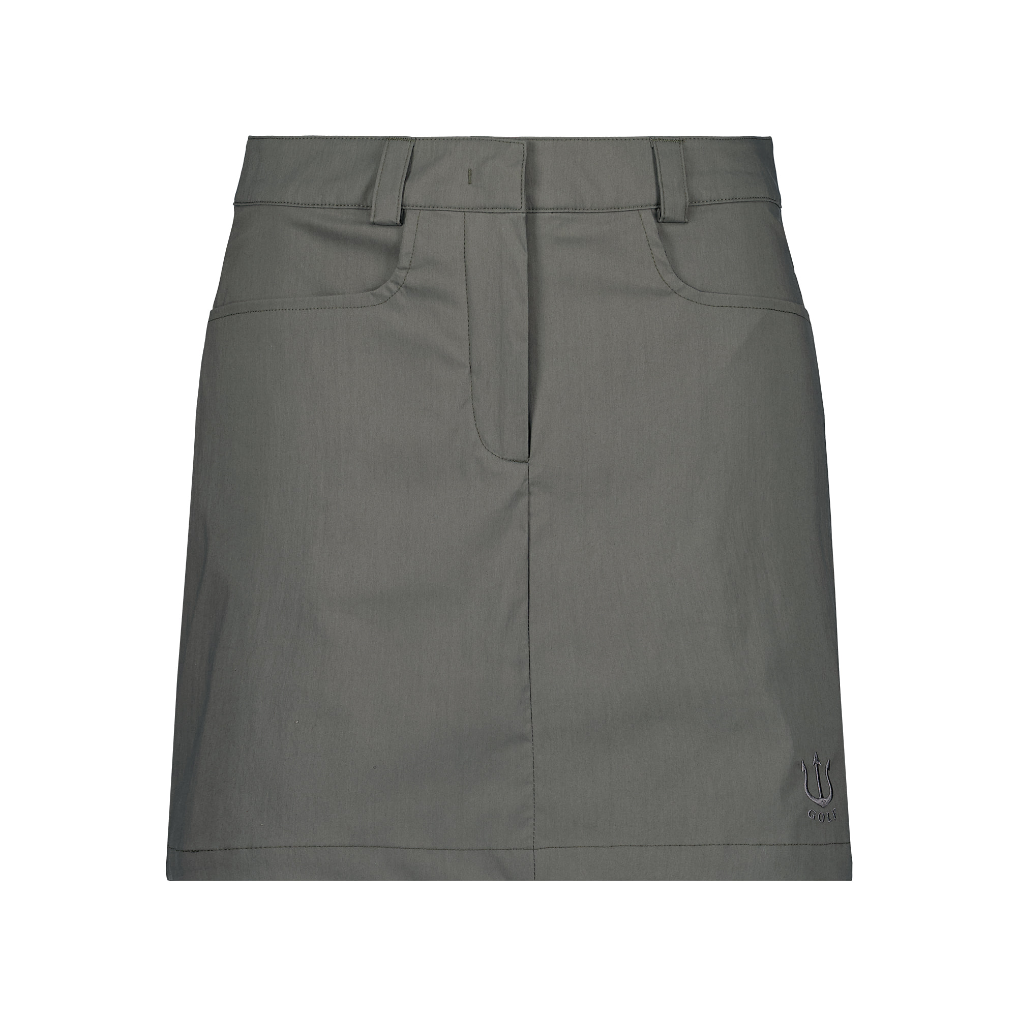 VGH2PK401W : Back Pleates Mini SkirtsㅣWomen&#039;sㅣKhaki