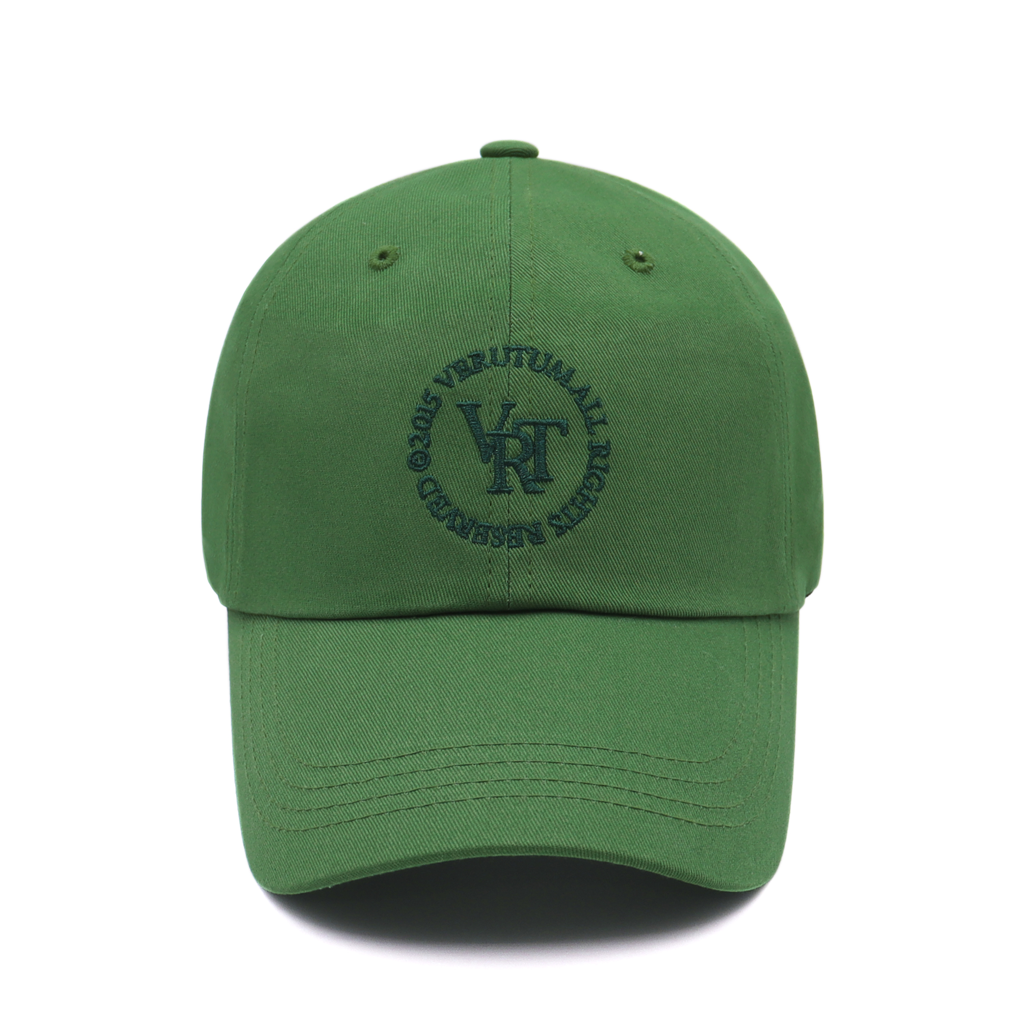 (재입고)HW-BC113 : VRT Circle Logo Ball CapㅣGreen