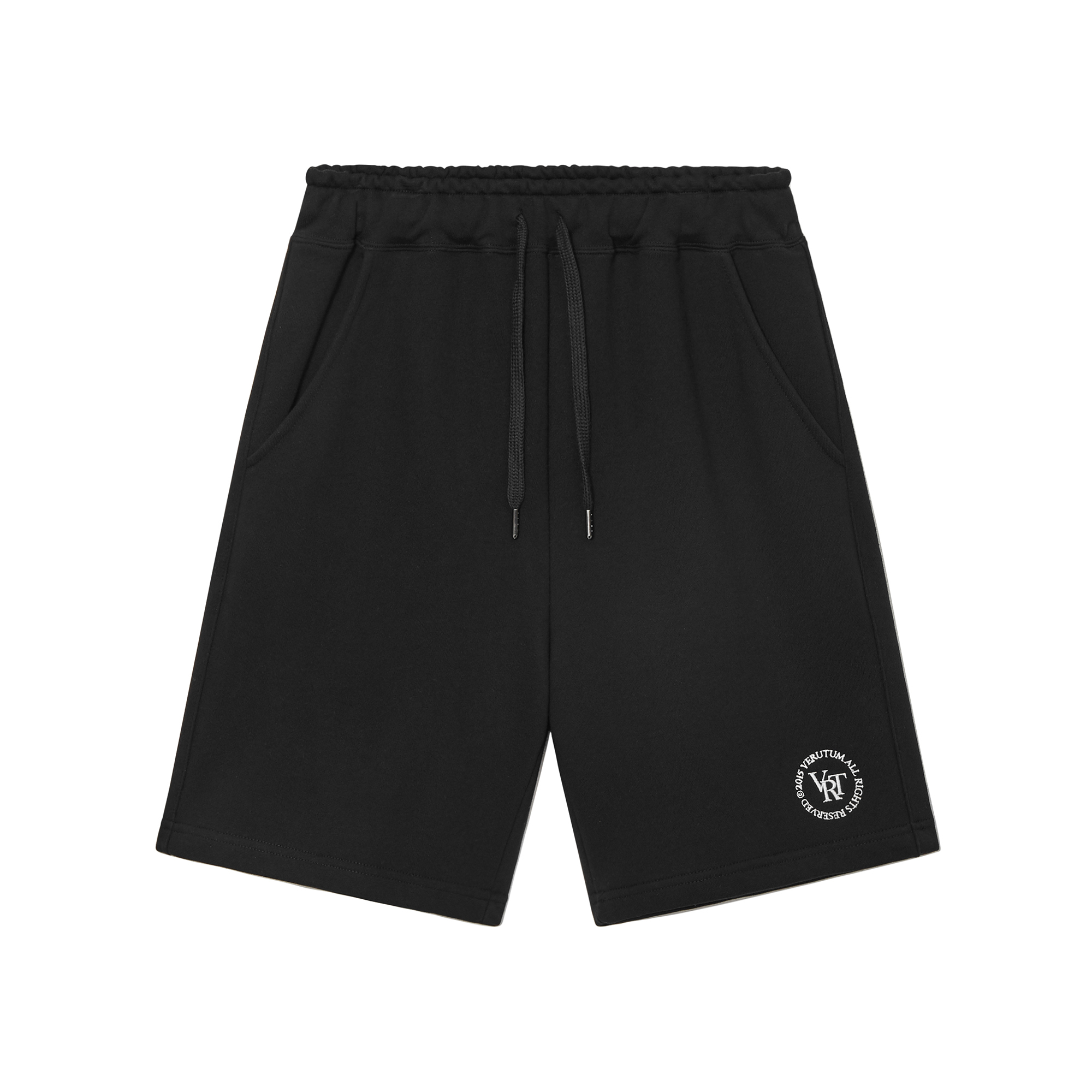 RTW-PT141 : VRT Circle Logo Shorts PantsㅣBlack